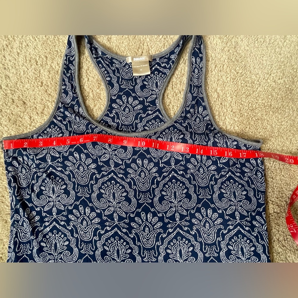 Ink & Ivy Tank Razorback Top - Picture 2 of 5